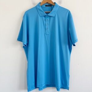 G/Fore Blue Golf Polo Shirt